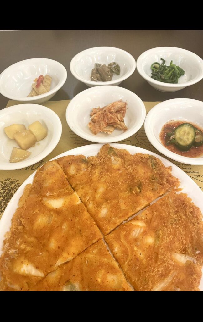 What are the names of these side dishes? I want to find the recepis.