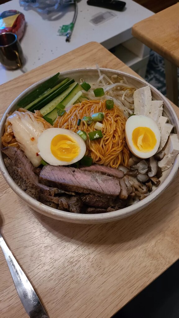 Made bibim-guksu the other day