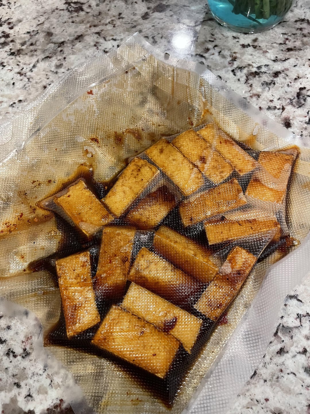 Chili/Soy Marinated Tofu - Dining and Cooking