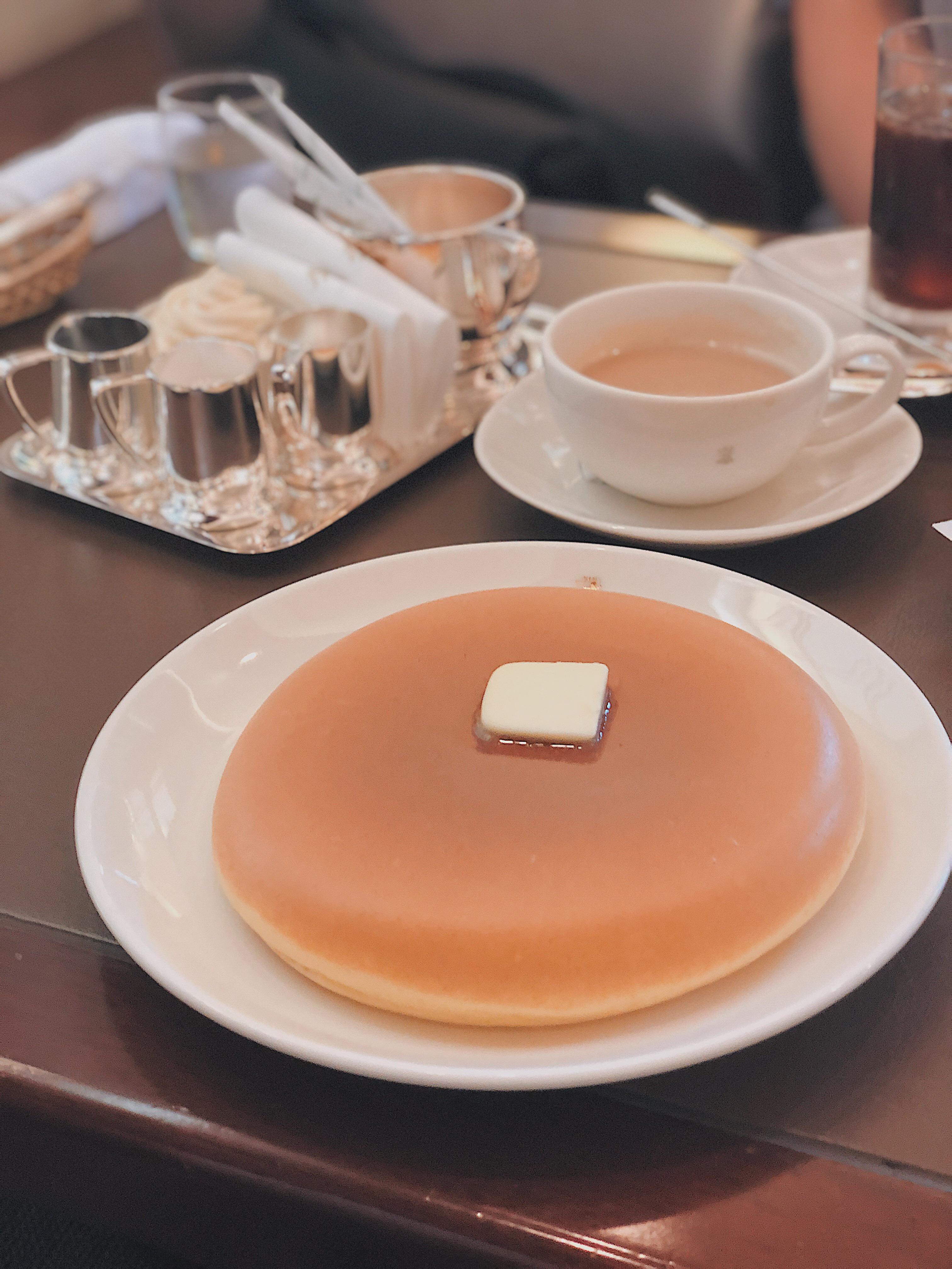 Perfect Japanese pancakes Ginza west Aoyama Garden in Tokyo Dining