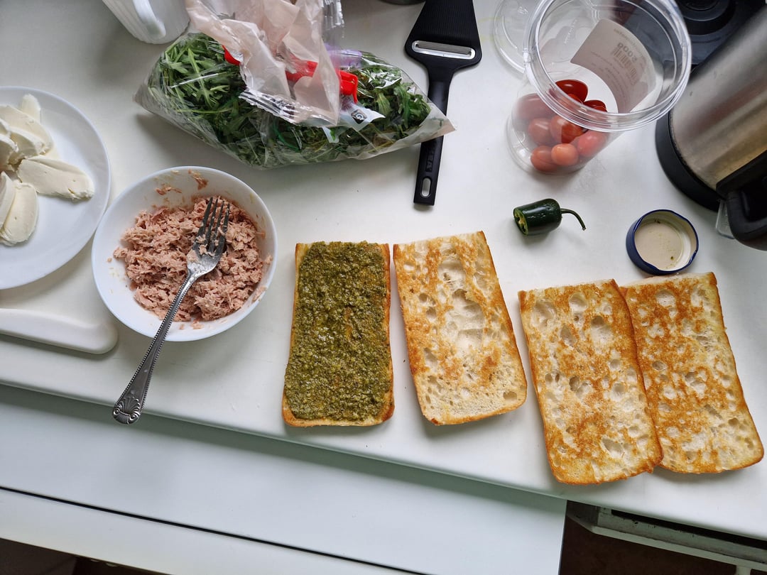 recreation of Joe and the Juice' tunacado with some changes Dining