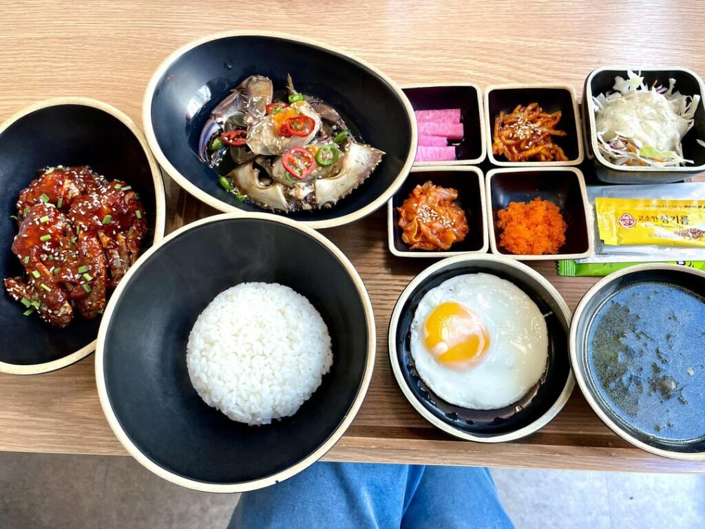 Raw marinated crabs are one thing that I always make sure to get while visiting Korea!