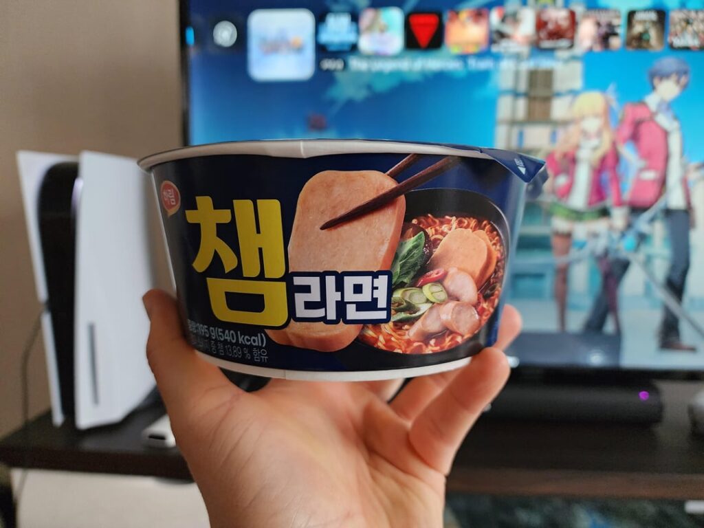 very yummy Chem ramyeon!