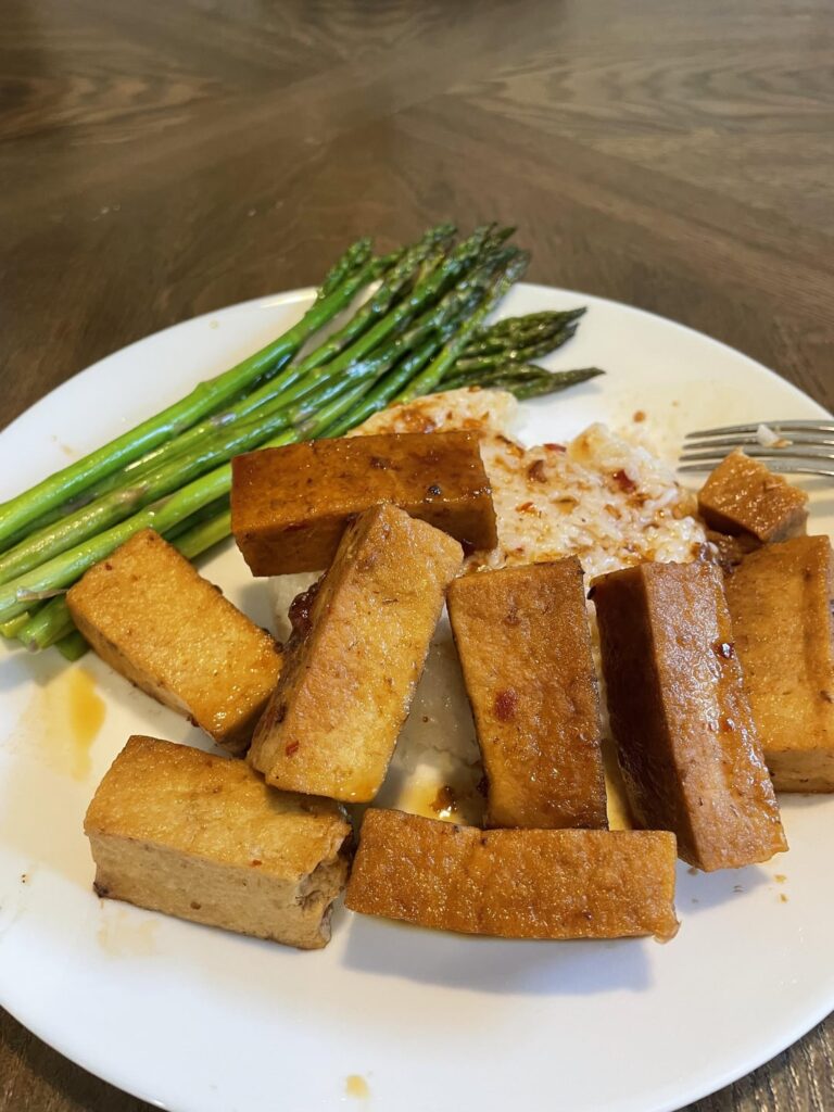 Chili/Soy Marinated Tofu Chili/Soy Marinated Tofu