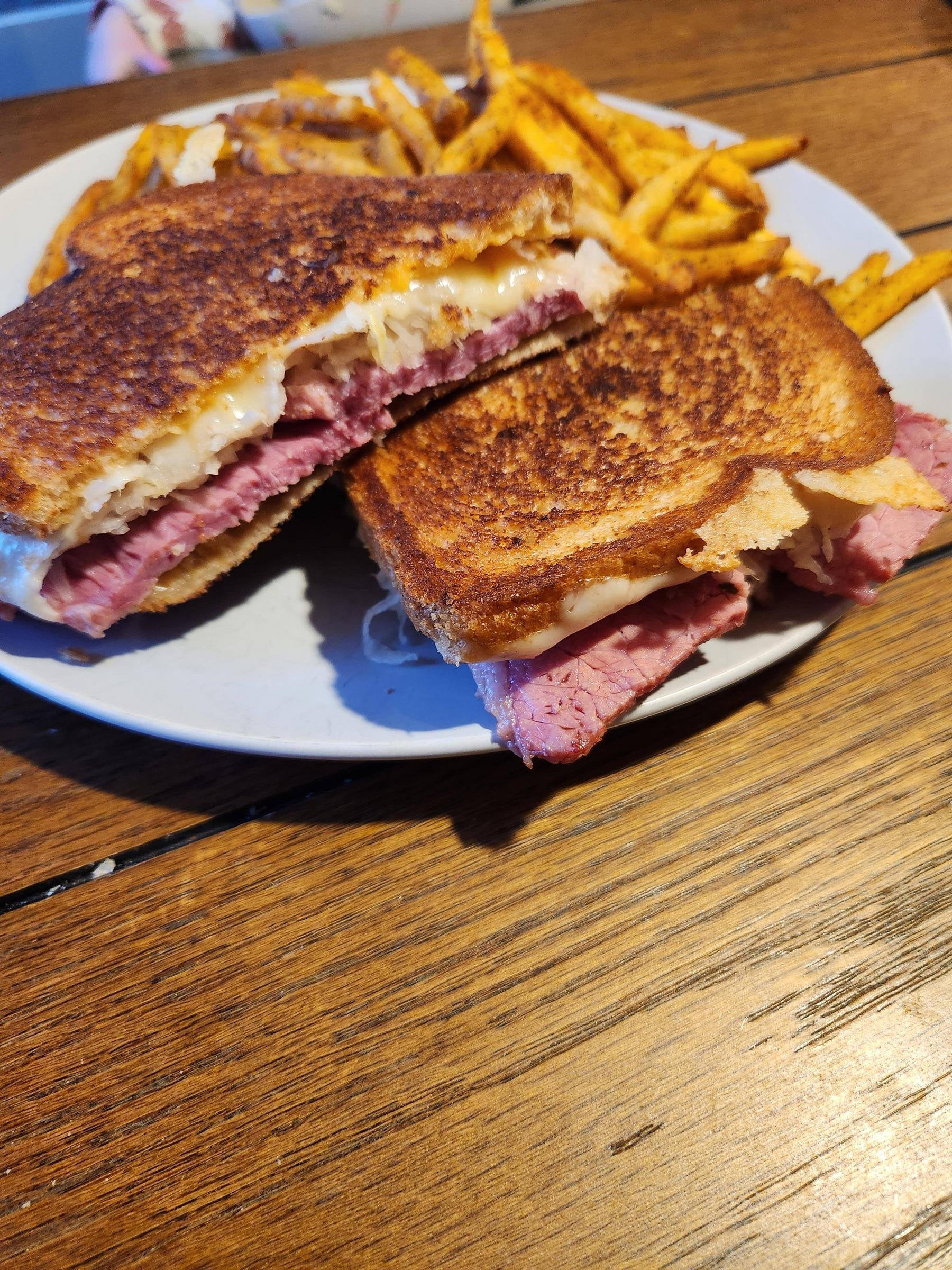 Corned beef and cabbage? Nah, Rubens. Dining and Cooking