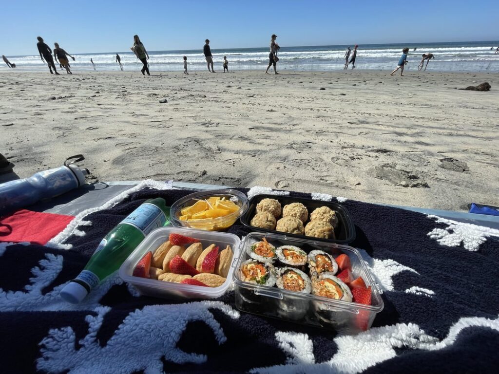 Kimbap and Yubuchobap I made for a picnic a while back