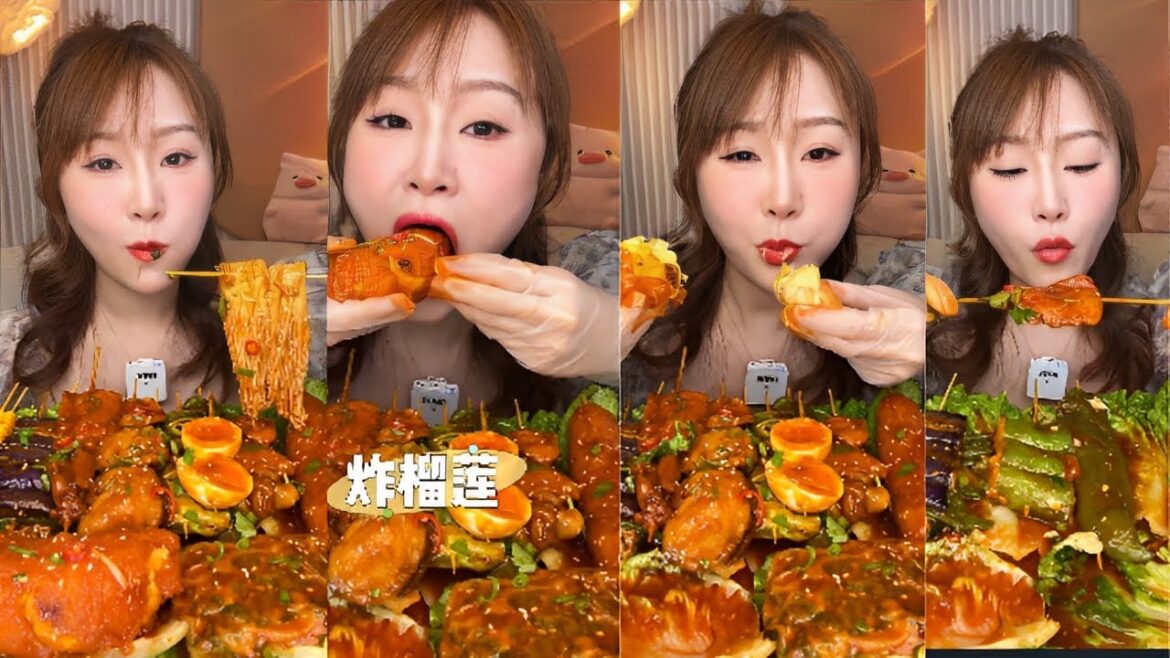 Real Mukbang | I LOVE Crispy Chicken Skin ☆ Perfect Combo with Chewy Chicken