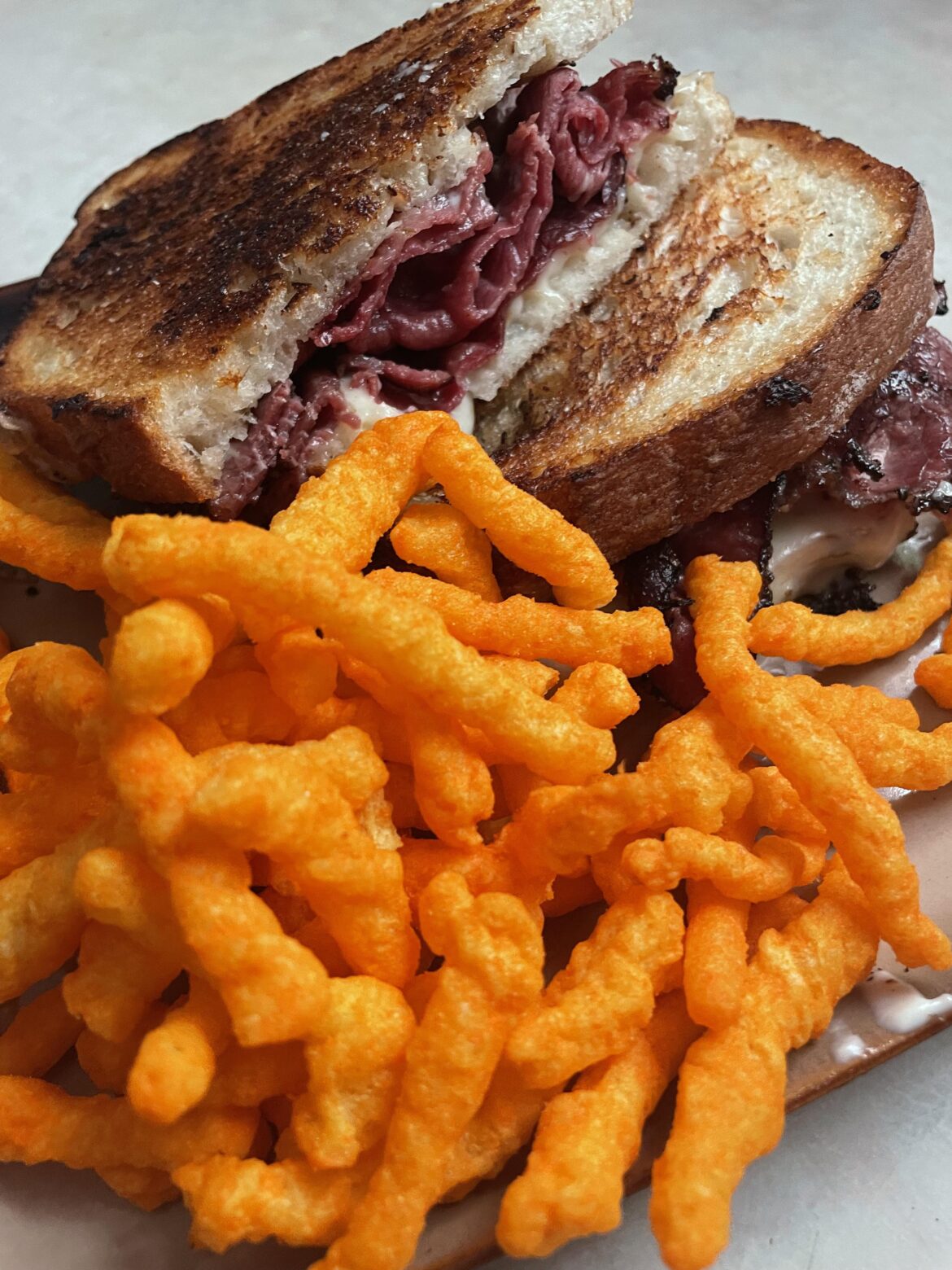 Pastrami & Pepper Jack on Tuscan Pane