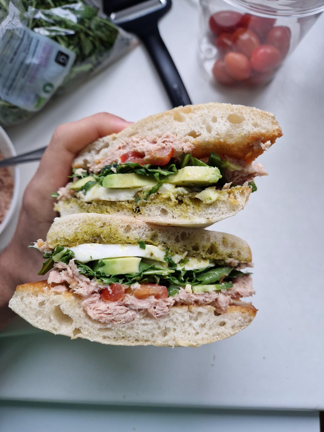 recreation of Joe and the Juice' tunacado with some changes Dining