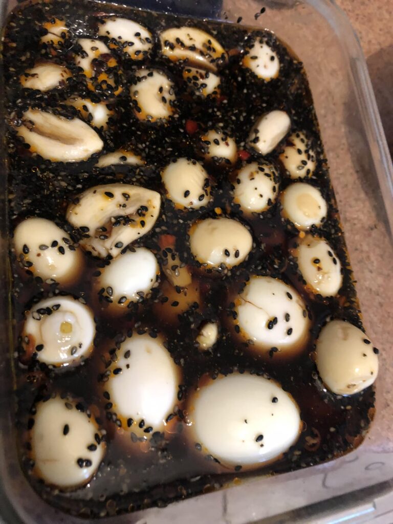 Made mayak gyeran, how long should I keep the marinade?