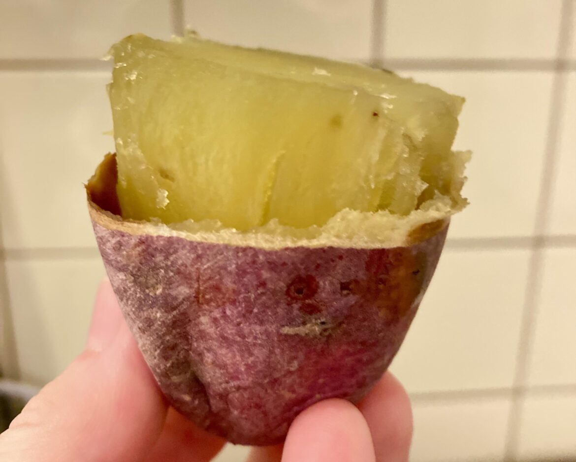 Pretty sure I got the correct sweet potato this time