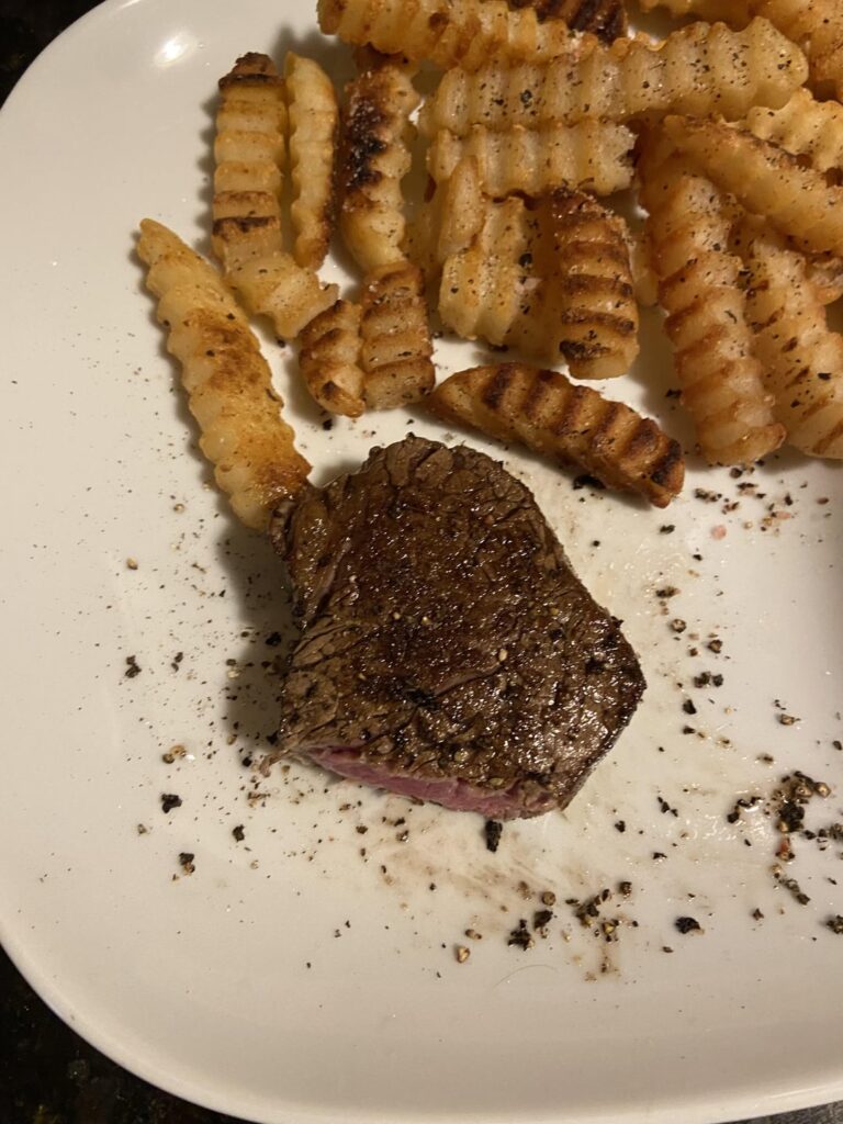 First steak I’ve ever cooked, how bad is it?