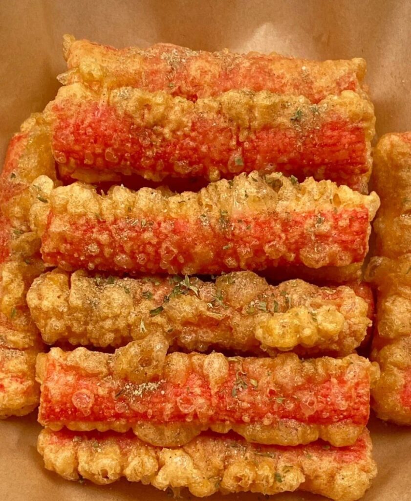 [Homemade]Made a child's favorite fried crab fillet