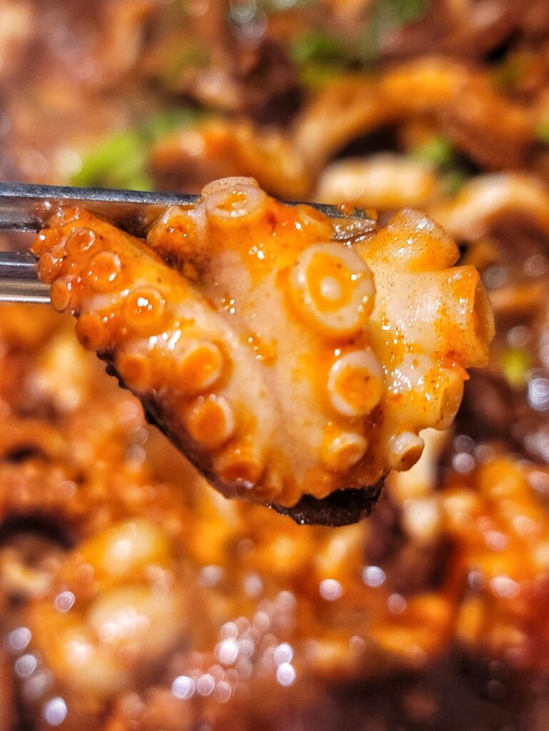 webfoot octopus🐙 Yummy 😋