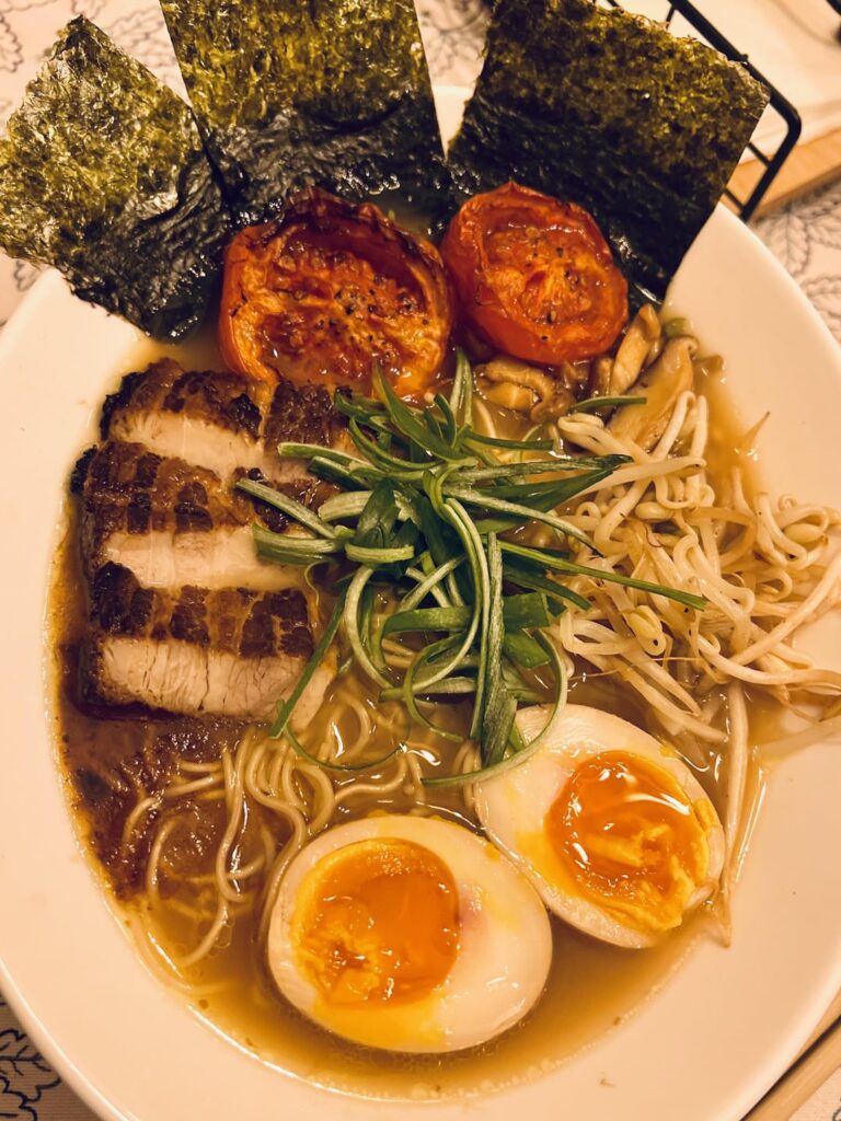 Homemade Tonkotsu Shoyu Ramen
