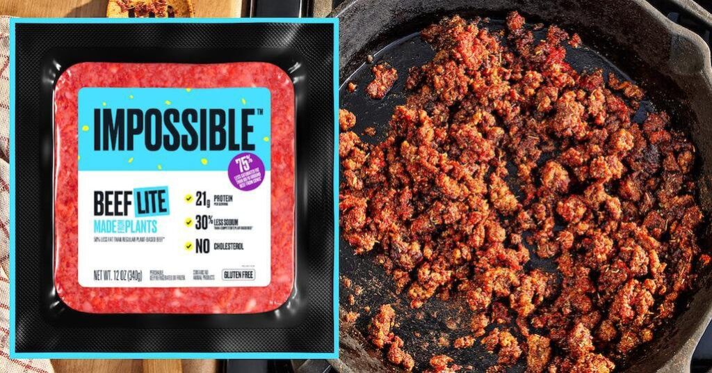Impossible Foods Launches a "Lean" Ground Beef, With More Protein and Less Fat