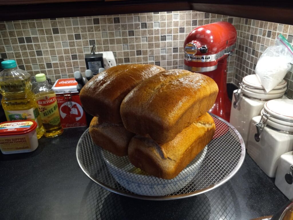First time making bread from scratch!