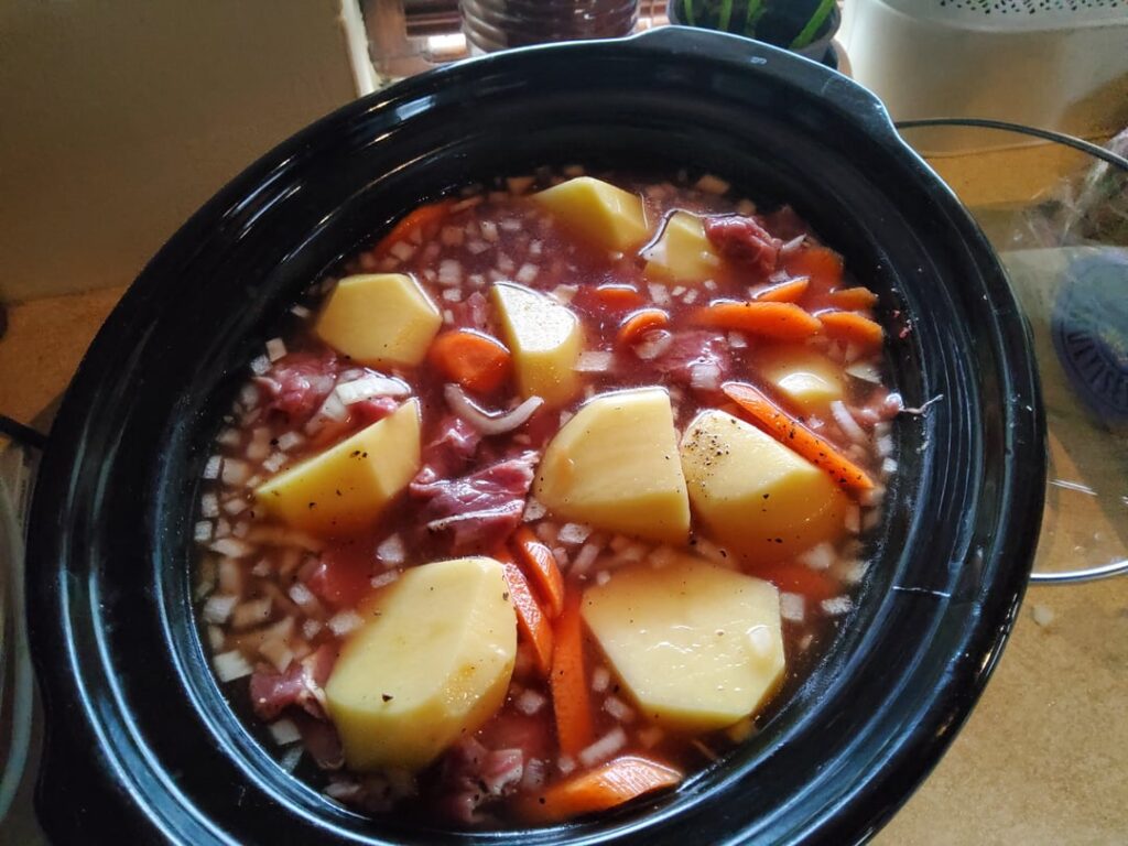 Traditional Irish Stew.