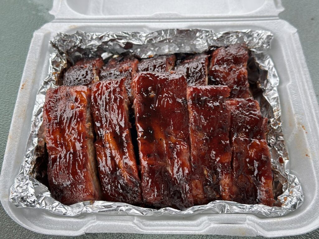 Our local American Legion runs a baby back rib Cookoff to benefit local veterans. I’ve done it for the last few years and finished 2nd last year. Time to start practicing! Tenderness and taste were great. Need to work on slicing and a little color. Otherwise very happy!