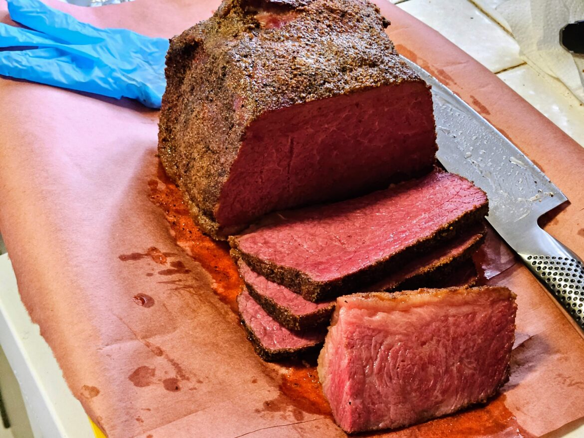 Pastrami From Corned Beef Top Round