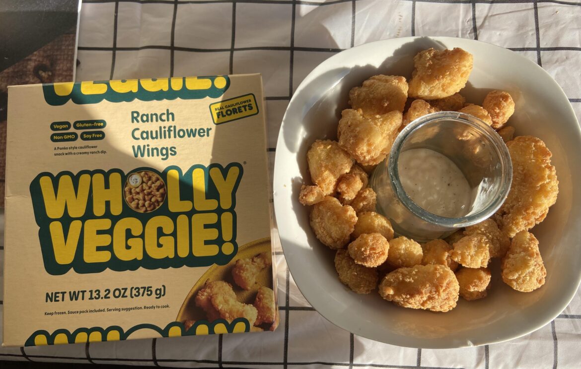 Wholly Veggie! Ranch Cauliflower “wings” from Whole Foods Market in Berkeley, California. (Last post got removed)