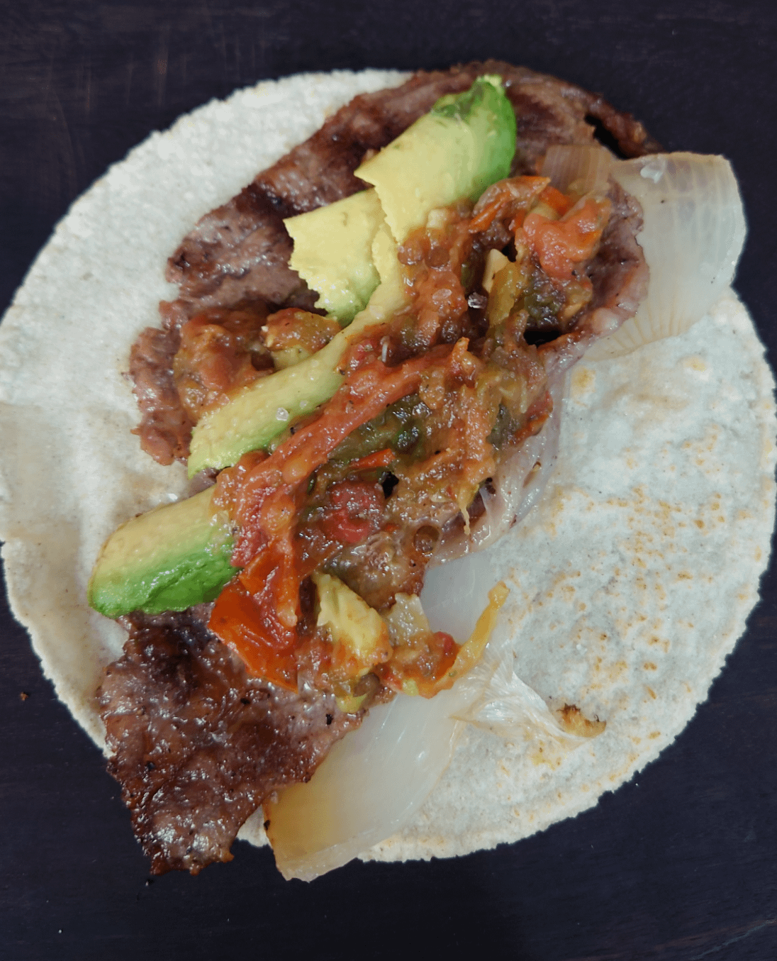 Qué más puedes pedir? Taco de carne asada Dining and Cooking