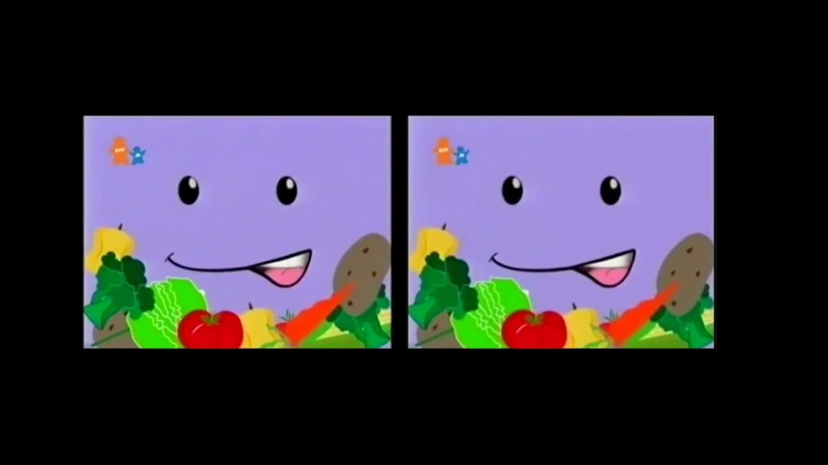 Nick Jr. Face Sings About His Vegetable Garden! US & UK Version Comparision!