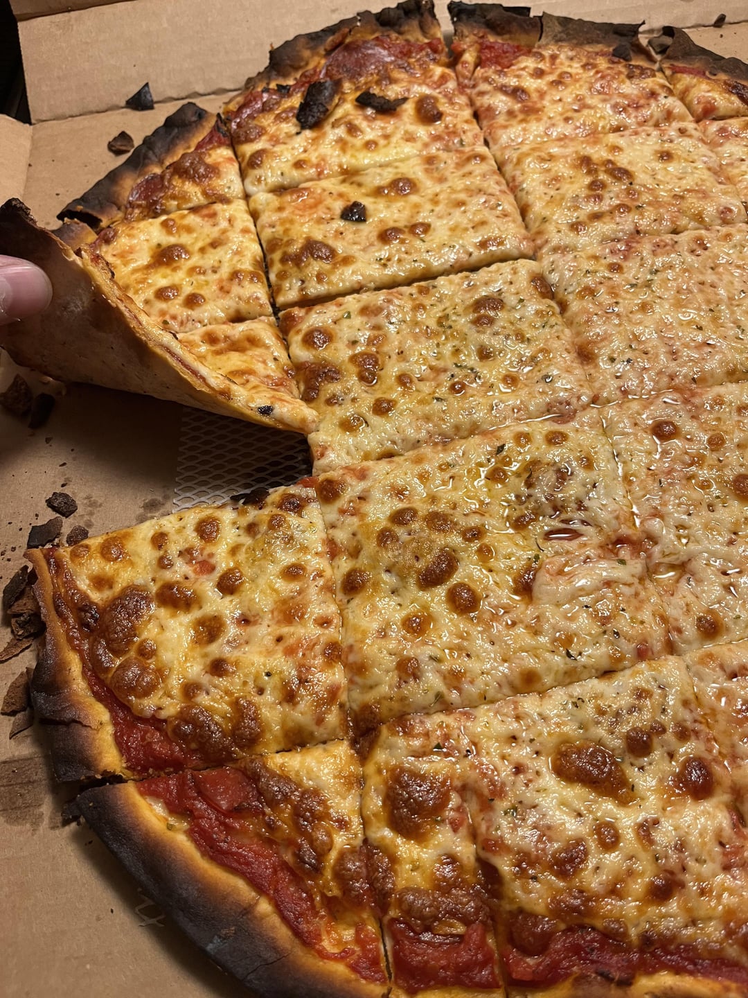 Extra thin crust well done - Dining and Cooking