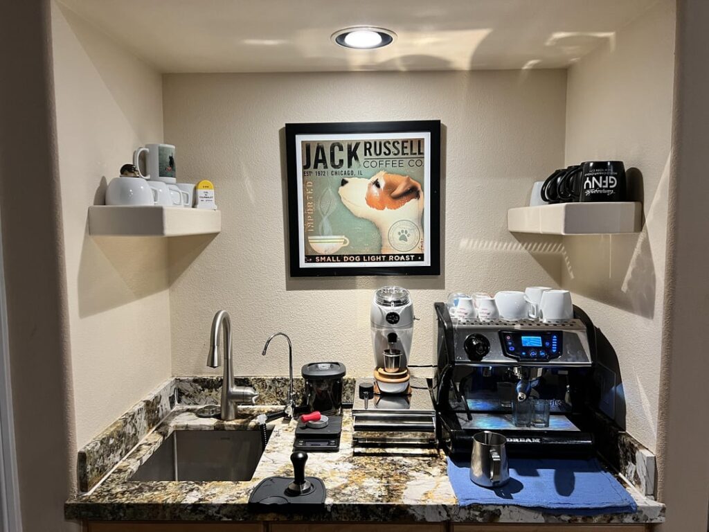Coffee Station complete...