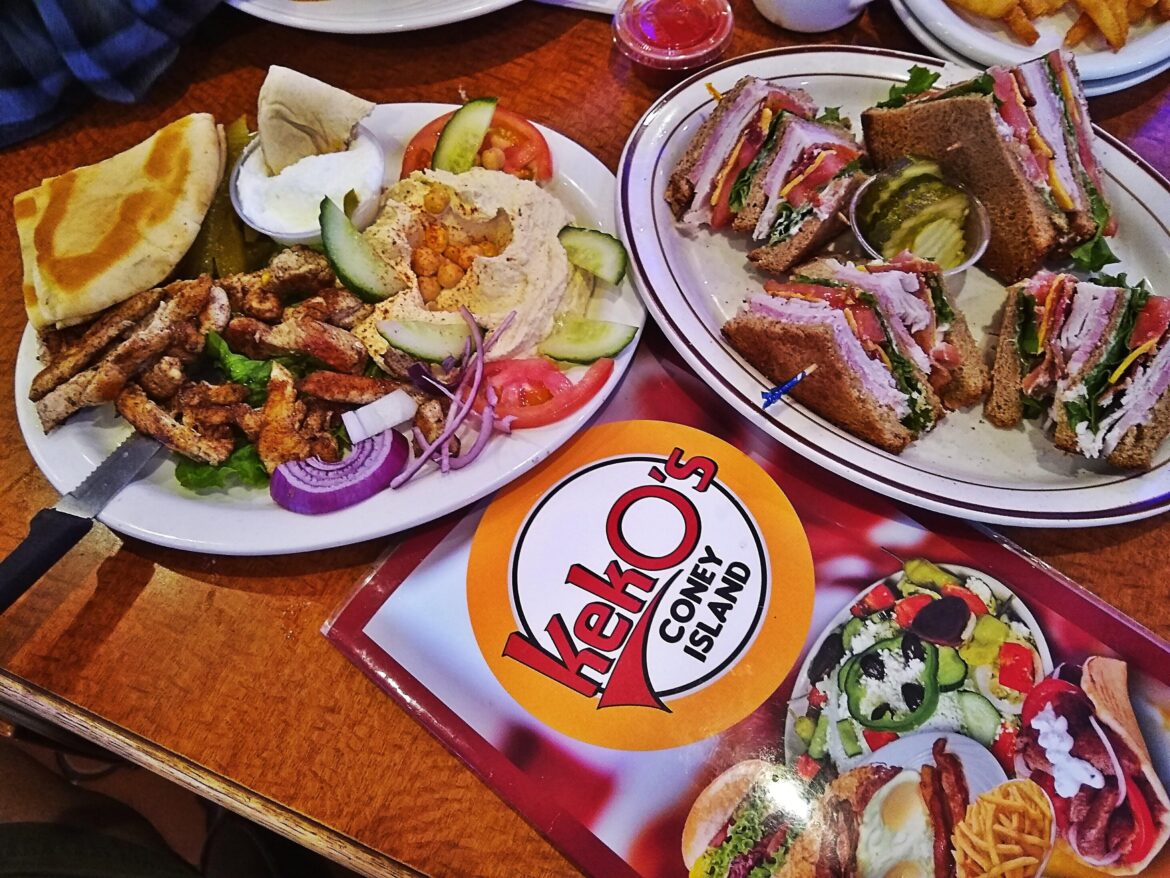 Love the Chicken Shawarma Platter with Hummus n Toum, the Bacon Turkey Ham Club on Wheat a winner also.