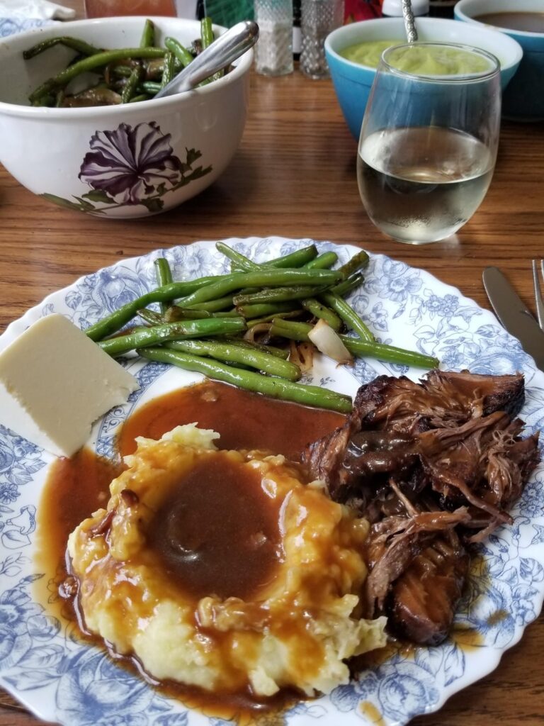 Roast beef for Easter