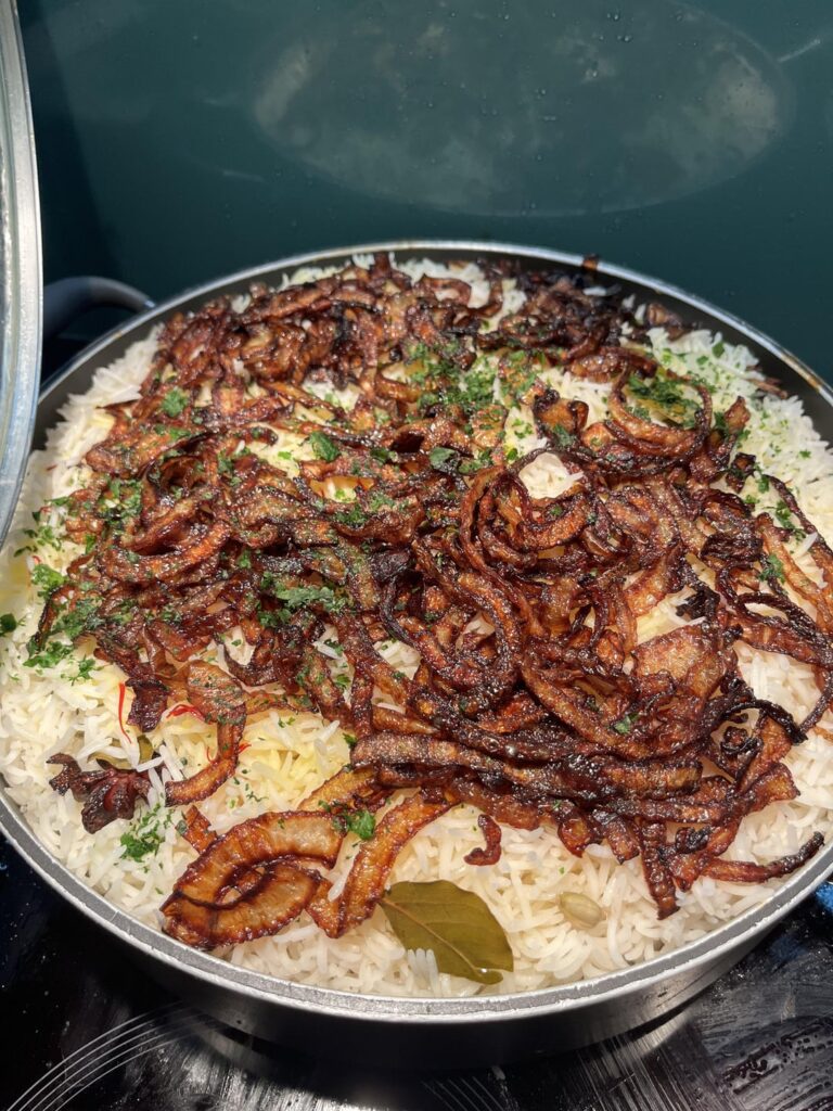 Chicken biryani [homemade]