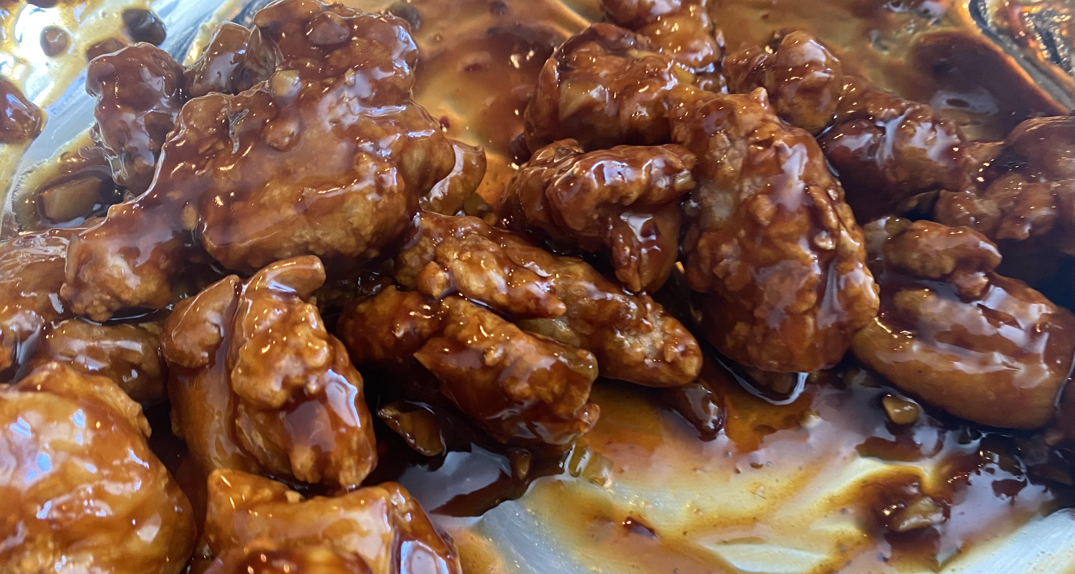 I air fried kenji’s crispy battered chicken recipe (the one for general