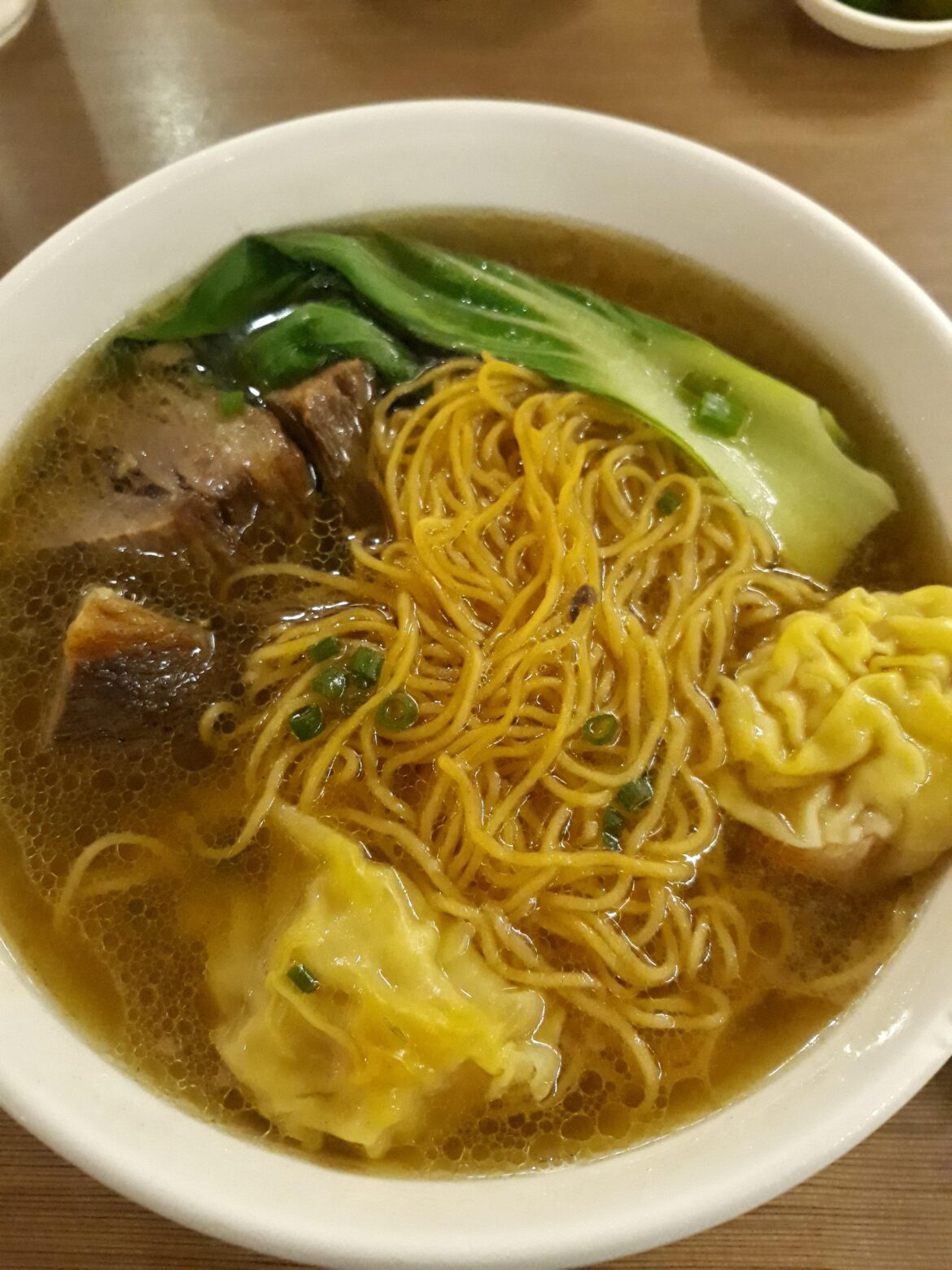Beef brisket tendon noodle soup