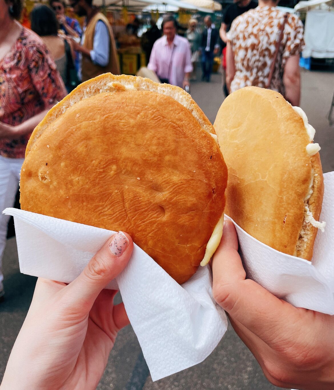 Johnnycake from Antilles (bought it from a street food stand in the Netherlands)