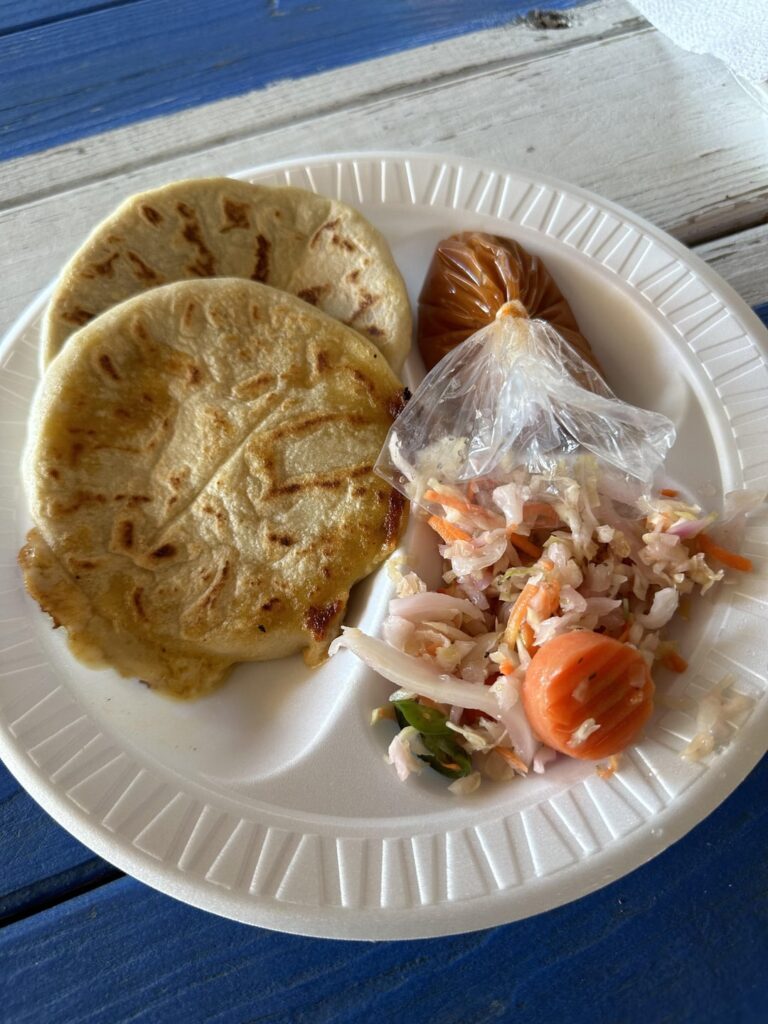 Tasty pupusas at Antojitos salvadoreños! More in comments