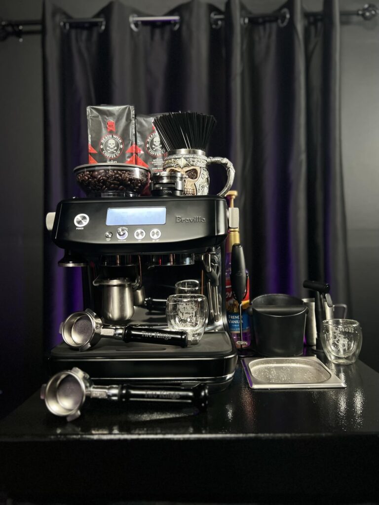 Portable Coffee Bar w/ Sink & Sprayer