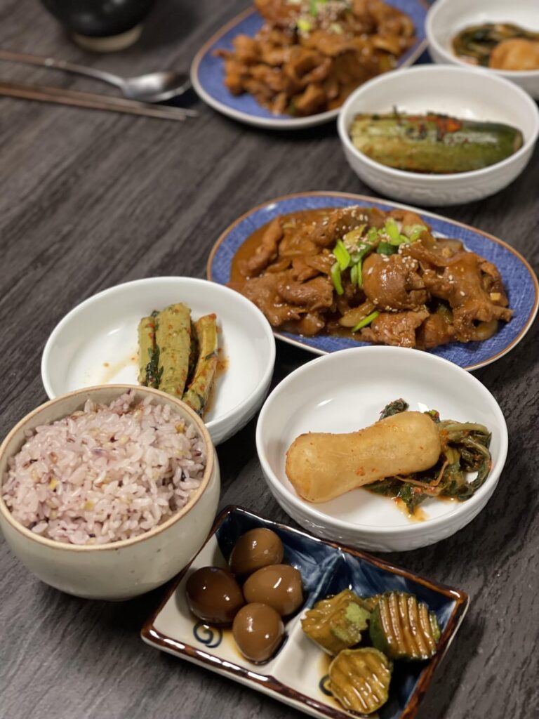 Korean dinner
