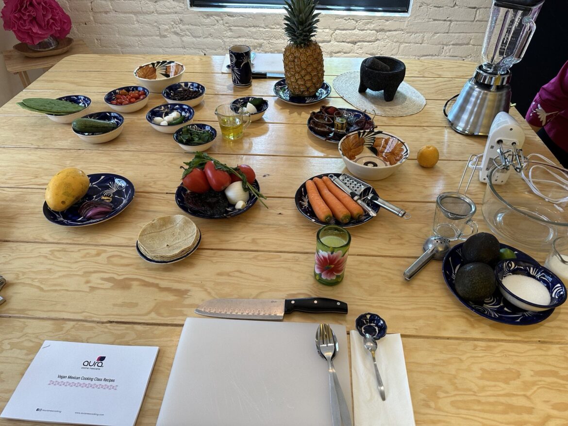 Took a couple Mexican cooking classes in Mexico City