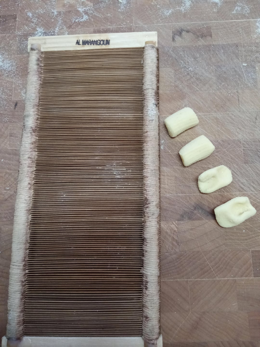 Strangulet with Marcella Hazan's tomato sauce with onion & butter