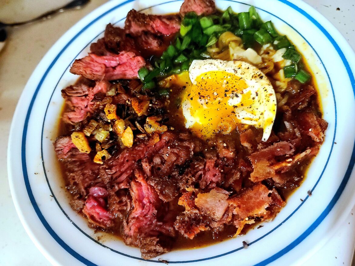 Last nights drunken ramen