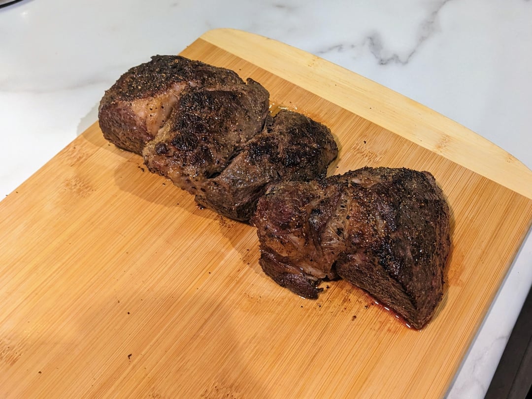 Sous vide poor man's steak (chuck roast) Dining and Cooking