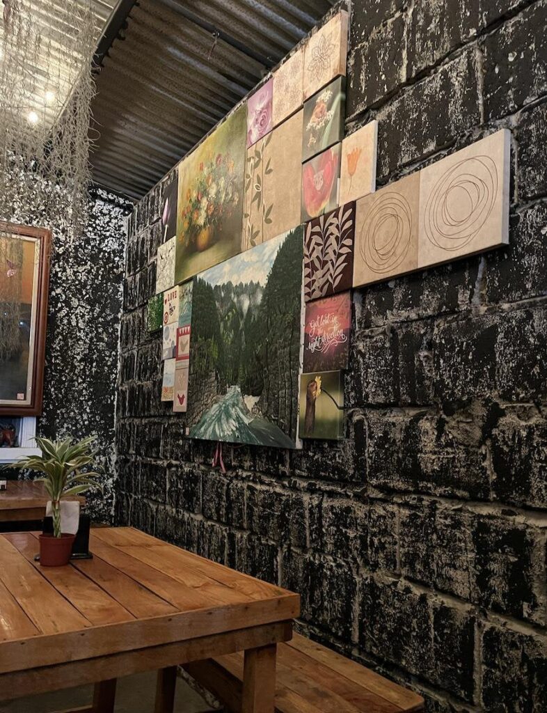 Just visited this community cafe, what do you think of its interior?