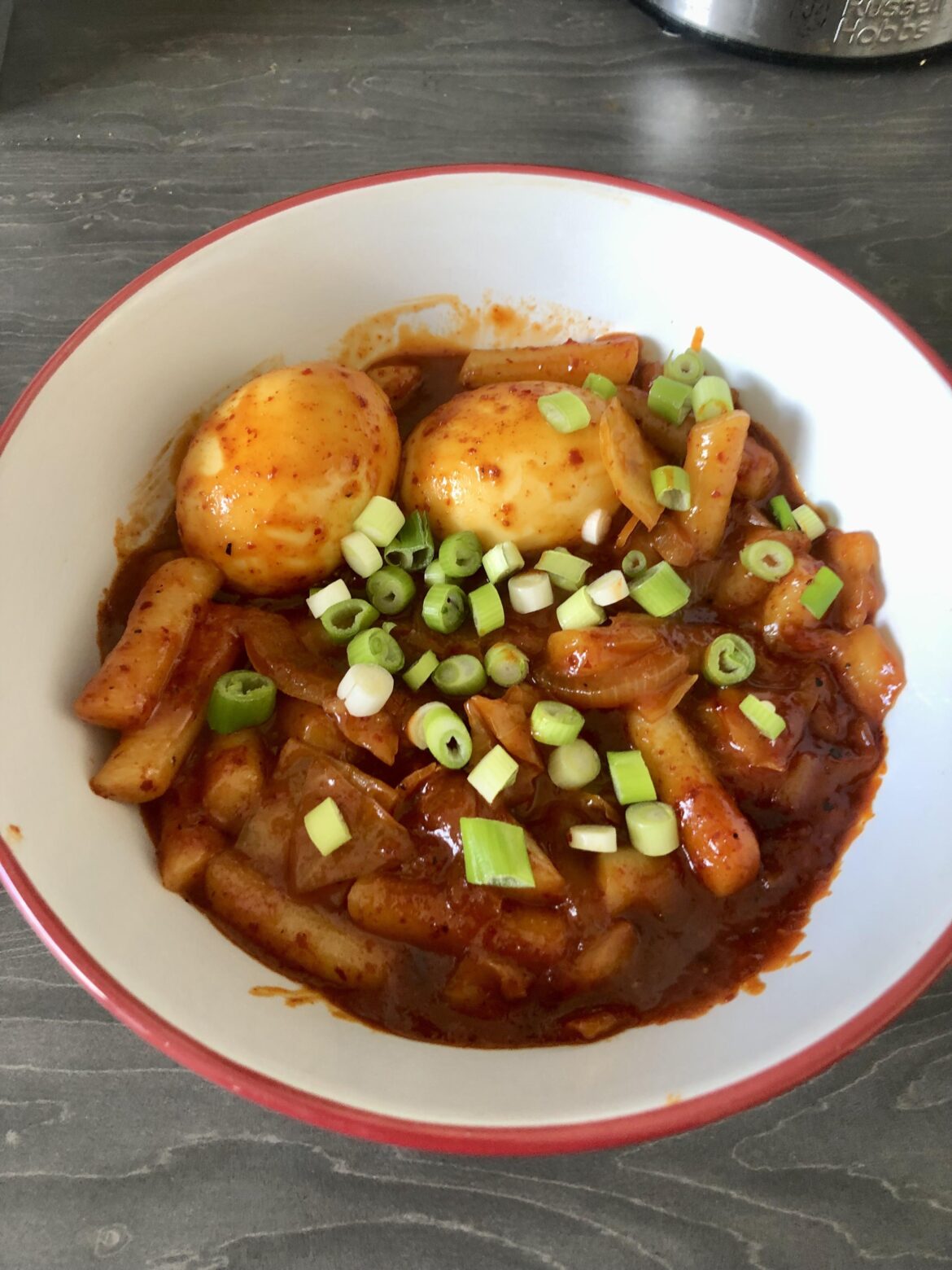 Made tteokbokki!