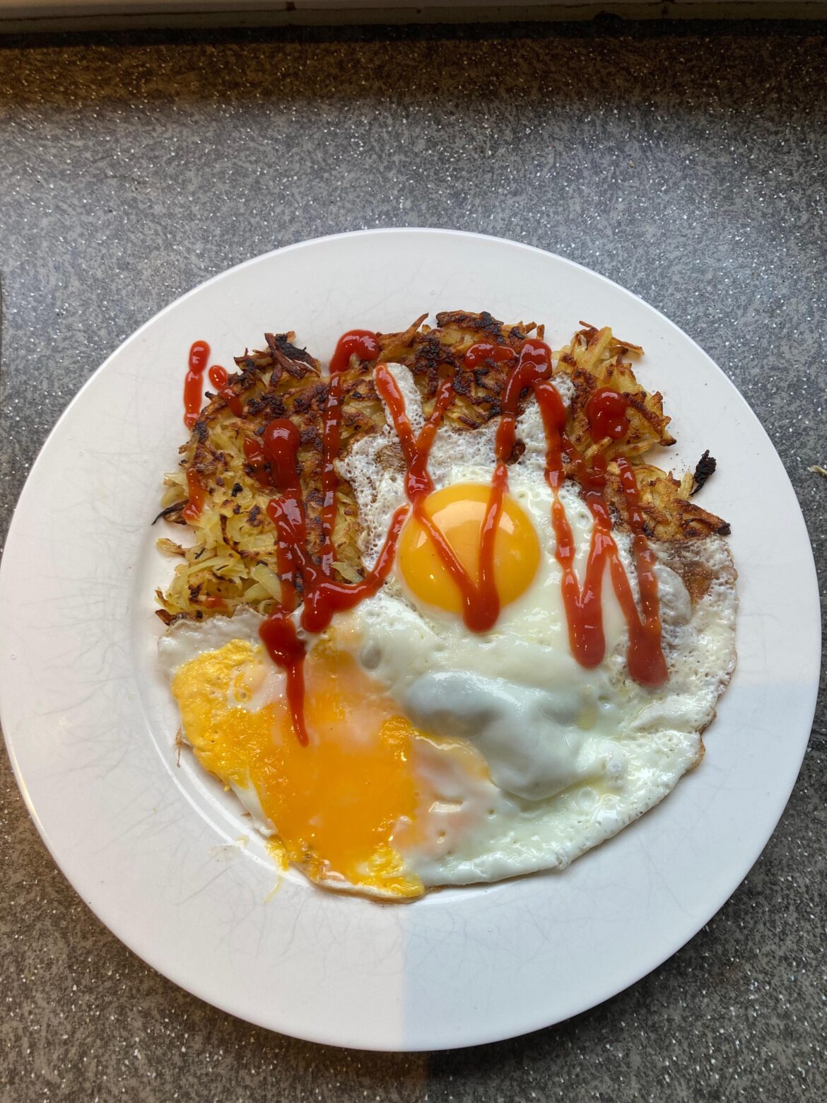 Made hash browns for the first time.