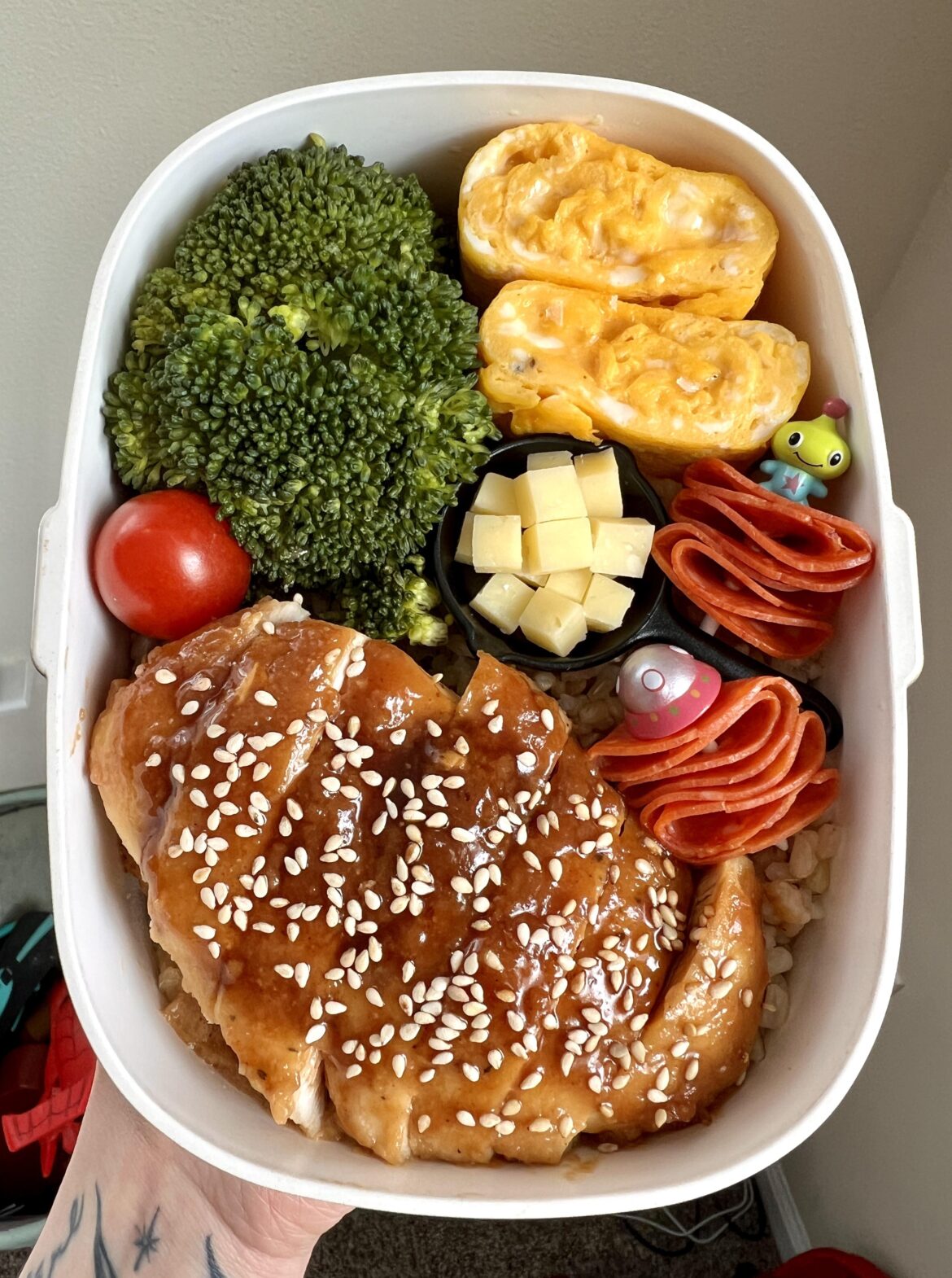 spicy miso chicken & alien campfire