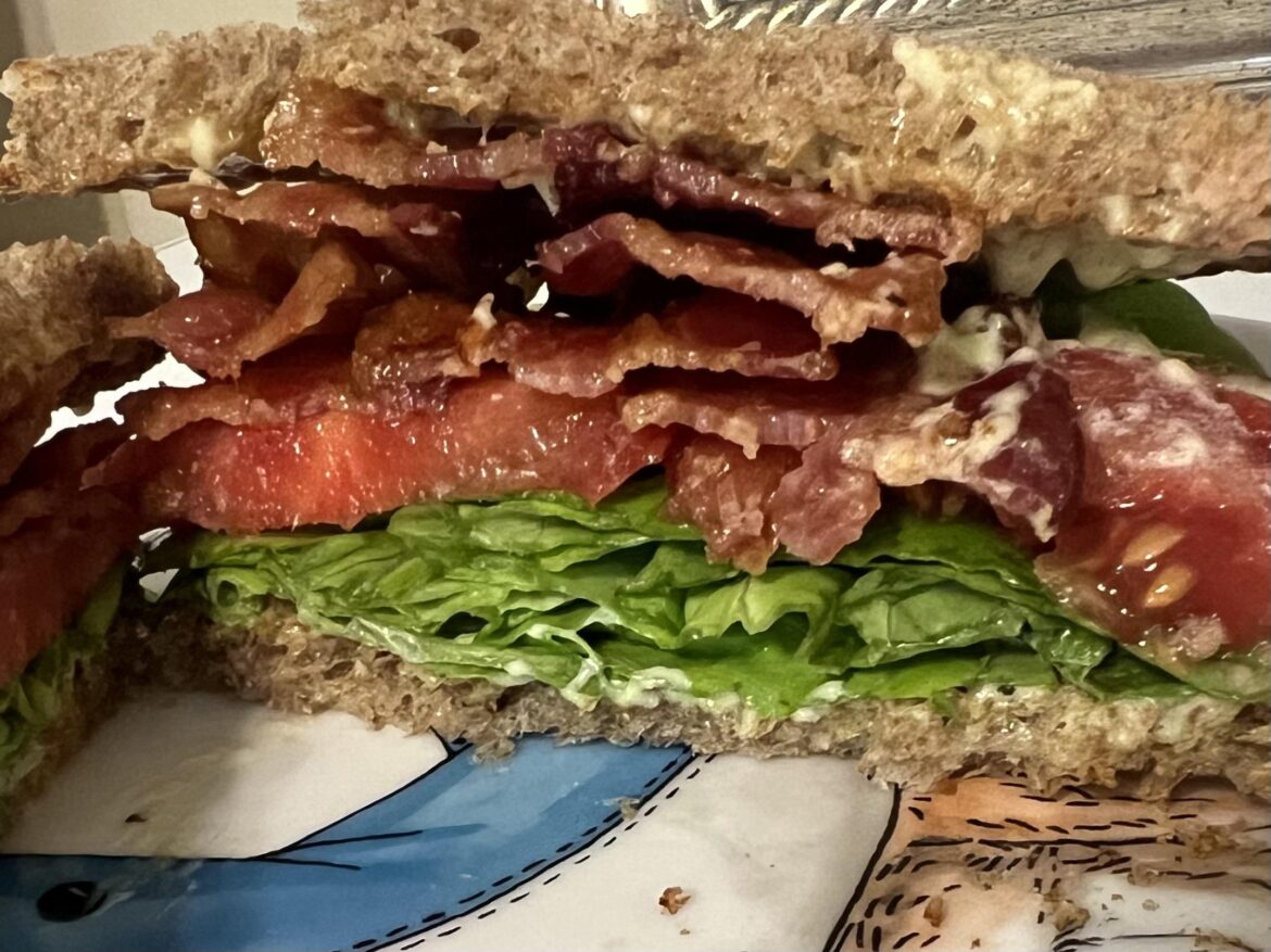 This BLT was perfection