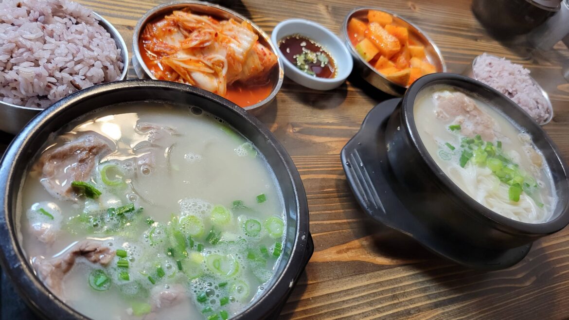 Seolleongtang deserves more love (설렁탕)