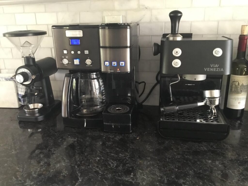 Coffee station evolution