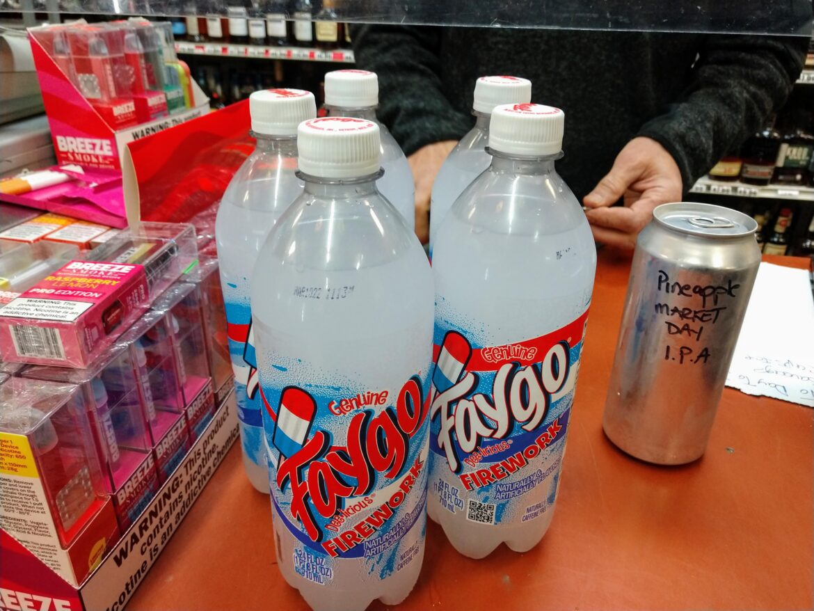 I'm assuming Faygo did another run for Veterans Day but I feel pretty happy with this find.